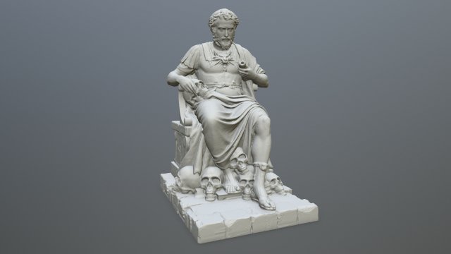 Man Statue Modello di stampa 3D .c4d .max .obj .3ds .fbx .stl .blend 