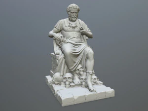 Statua mężczyzny Model do druku 3D