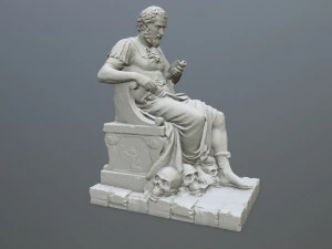 Man Statue 3D Print Model