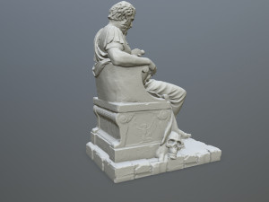 Man Statue Modello di stampa 3D