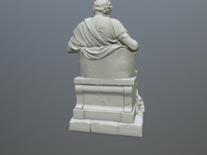 Man Statue Modello di stampa 3D