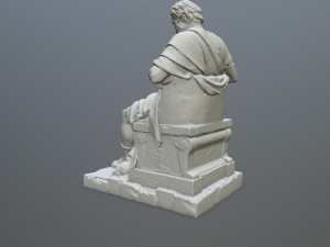 Man Statue Modello di stampa 3D