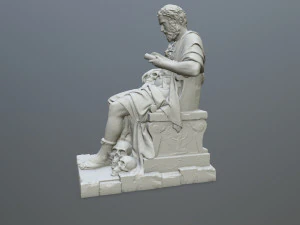 Man Statue 3D Print Model