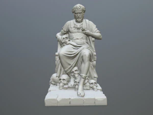 Man Statue 3D Print Model