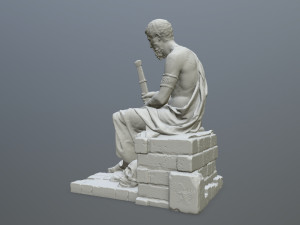 Man Statue 3D 프린트 모델