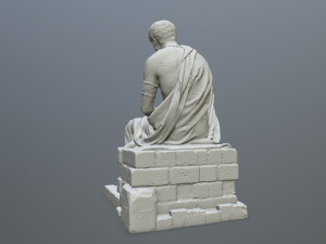 Man Statue 3D 프린트 모델