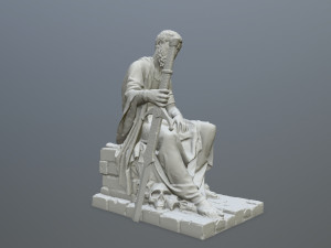 Man Statue 3D 프린트 모델
