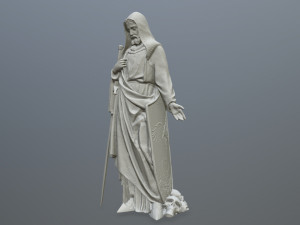 Man Statue 3D Print Model