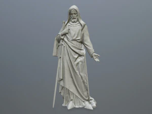 Man Statue 3D Print Model