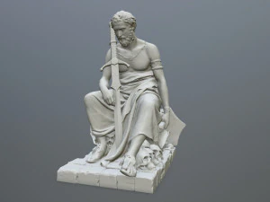Man Statue 3D Print Model