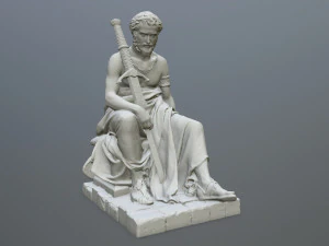 Man Statue 3D Print Model