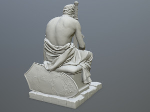 Man Statue 3D-printmodel