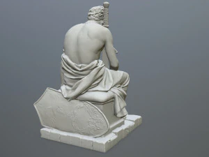 Man Statue 3D Print Model