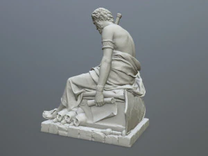 Man Statue 3D Print Model