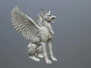 Statue Creature 3D Print Model