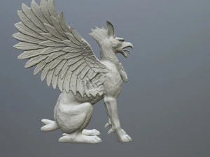 Statue Creature 3D Print Model