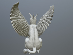 Statue Creature 3D Baskı Modeli