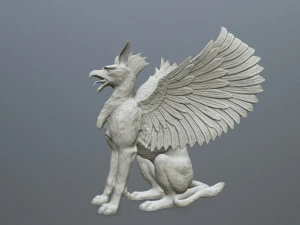 Statue Creature 3D Print Model