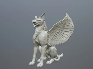 Statue Creature 3D Print Model