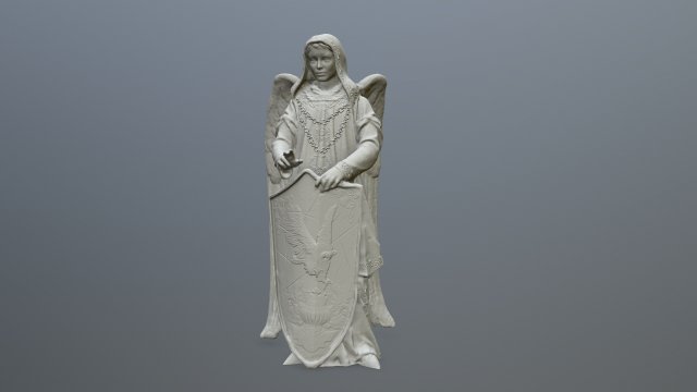 Woman Angel 1 Modelo de impresión 3D .c4d .max .obj .3ds .fbx .stl .blend