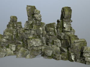 Cliff rocks 3D 모델