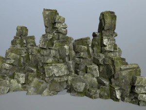 Cliff rocks 3D Model