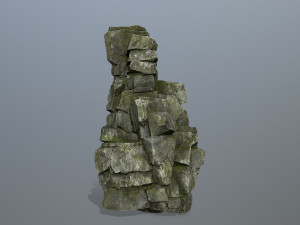 Cliff rocks 3D 모델