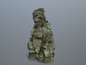 Cliff rocks 3D 모델