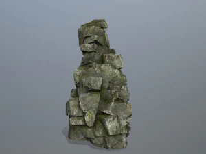 Cliff rocks 3D Model