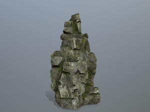 Cliff rocks 3D 모델