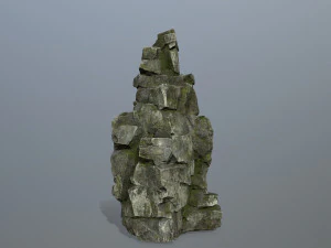 Cliff rocks 3D Model