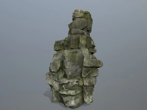 Cliff rocks 3D Model