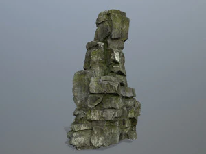 Cliff rocks 3D Model