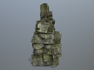 Cliff rocks 3D 모델
