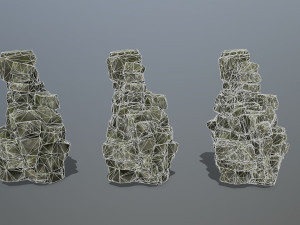 Cliff rocks 3D 모델