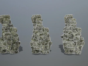 Cliff rocks 3D Model