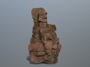 Desert rocks 3D Model
