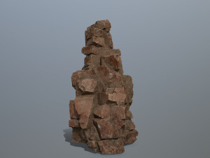 Desert rocks 3D Model