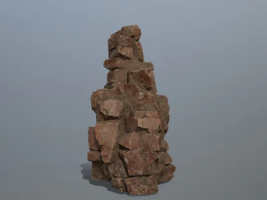 Desert rocks 3D Model