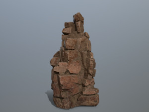 Desert rocks 3D Model
