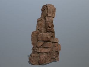 Desert rocks 3D Model