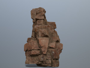 Desert rocks 3D Model