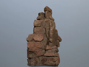 Desert rocks 3D Model