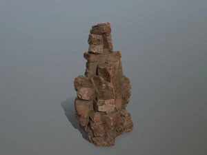 Desert rocks 3D Model