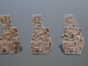 Desert rocks 3D Model