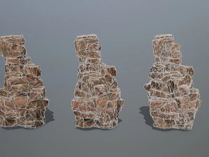 Desert rocks 3D Model