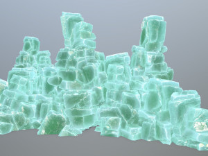 Ice rocks 3D 모델