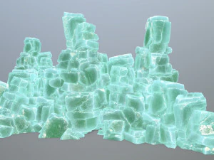 Rocce di ghiaccio Modello 3D