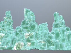 Ice rocks Modello 3D