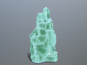 Ice rocks Modello 3D
